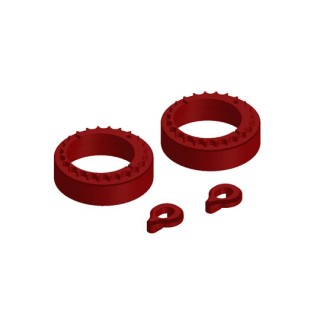 アルミリヤボディーマウント(For GALM / GALM ver.2 / レッド) [OD2884