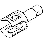 MSシリーズ用 アルミ製 ハードコート サスペンション ボール セット(12