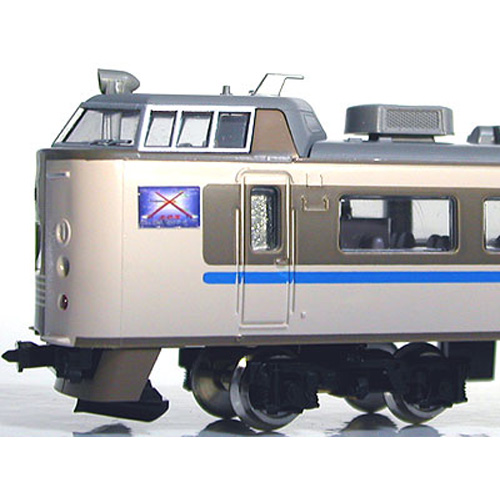 行先側面方向幕シール 183系/西日本車黒地幕 [PG-97] - スーパーラジコン