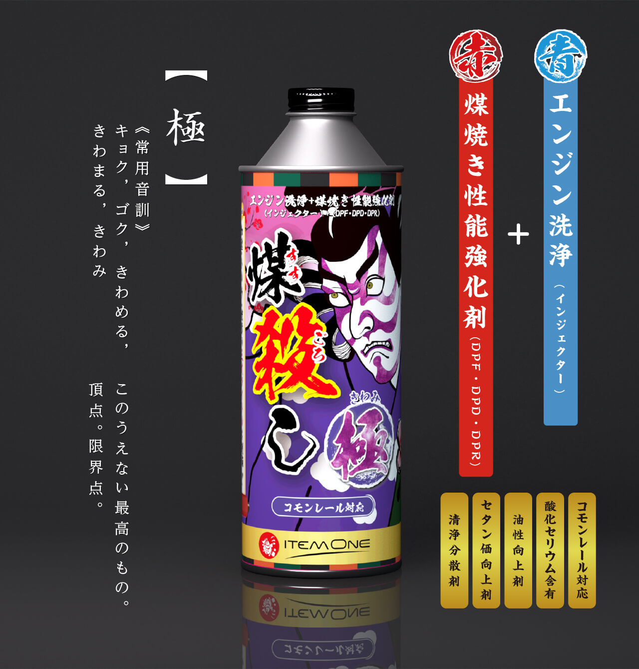 予約】エンジン洗浄＋煤焼き性能強化剤 煤殺し 極【予約】 - SUSU
