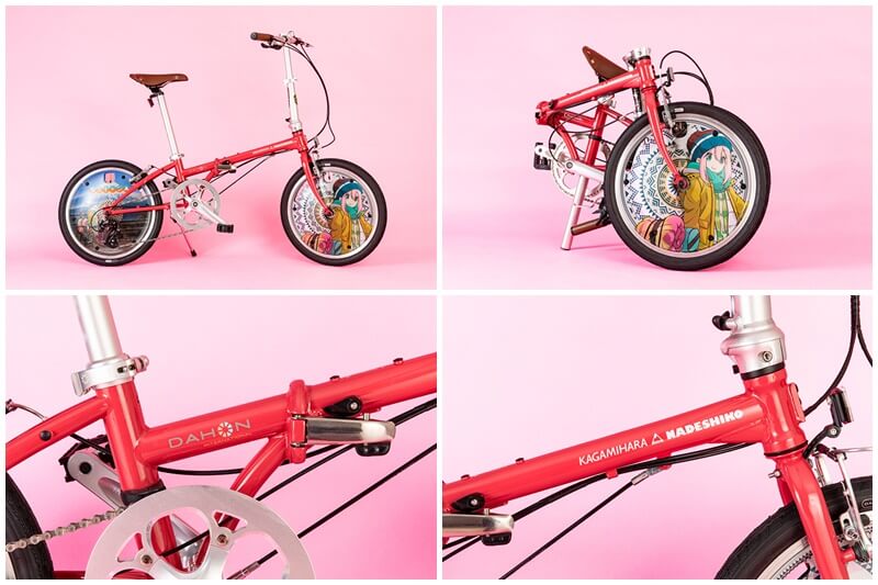 新たな「ゆるキャン△コラボ」！今度はDAHONとコラボしたミニベロ