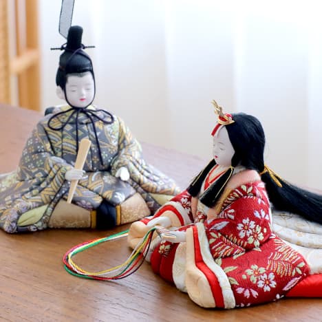 五月人形 鎧着子供大将 縹威 / おしゃれでコンパクトなかわいい