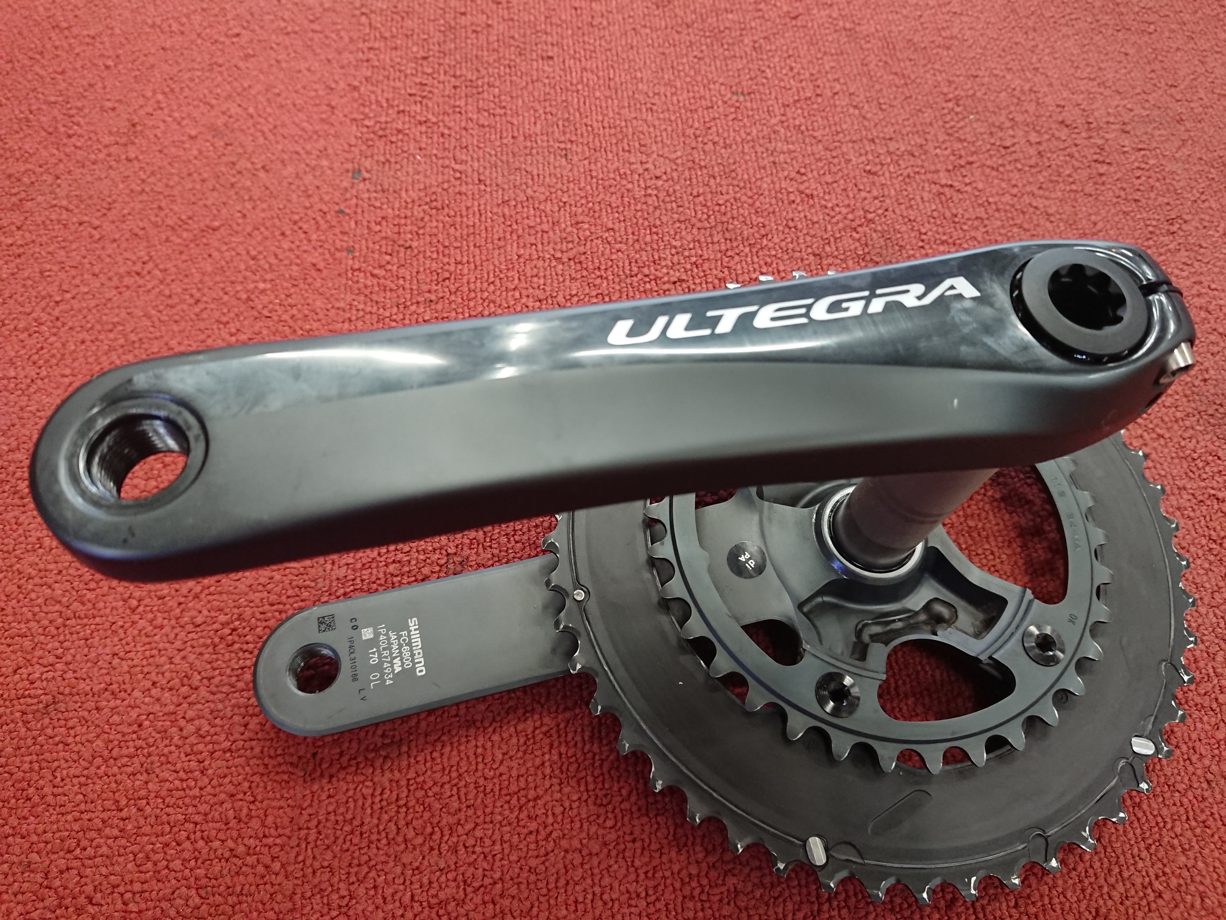 FC-6800クランク中古入りました。中古シマノアルテグラ | スポーツ