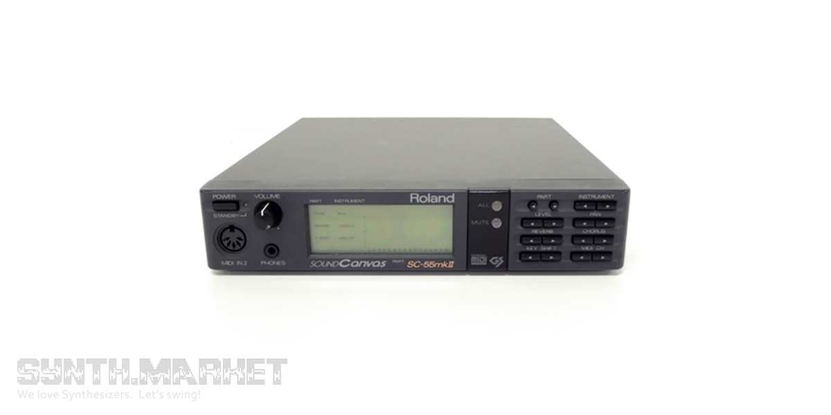Roland SC-55 mk II Sound Canvas: Rackmounted Sound Module/ Tone