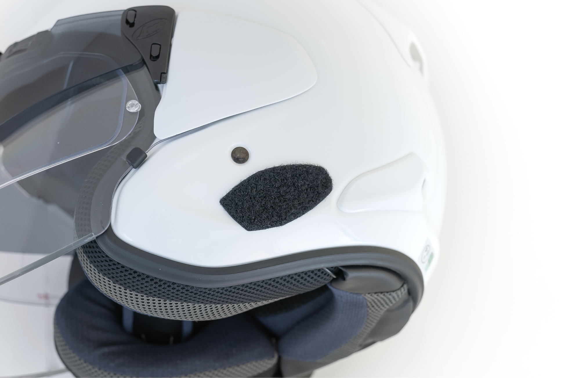 B+COM ONE バイク用インカム ジェットヘルメット取付方法 ARAI VZ-RAM