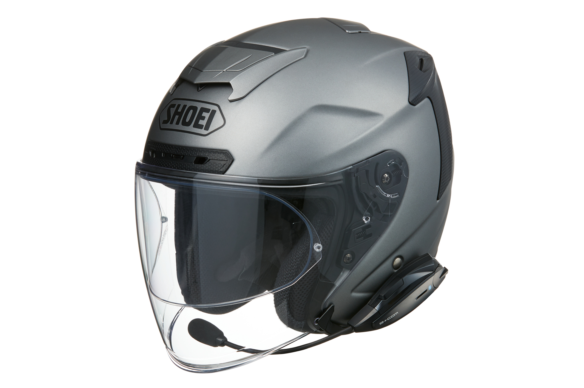B+COM ONE バイク用インカム ジェットヘルメット取付方法 SHOEI J